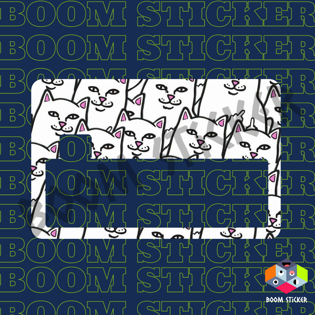 Cat Credit card sticker