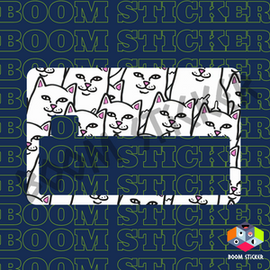 Cat Credit card sticker