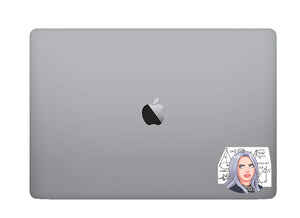 Billie Eilish X Math sticker