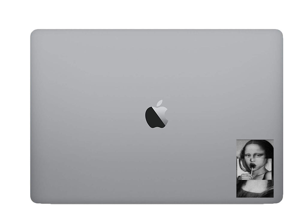 Mona lisa sticker