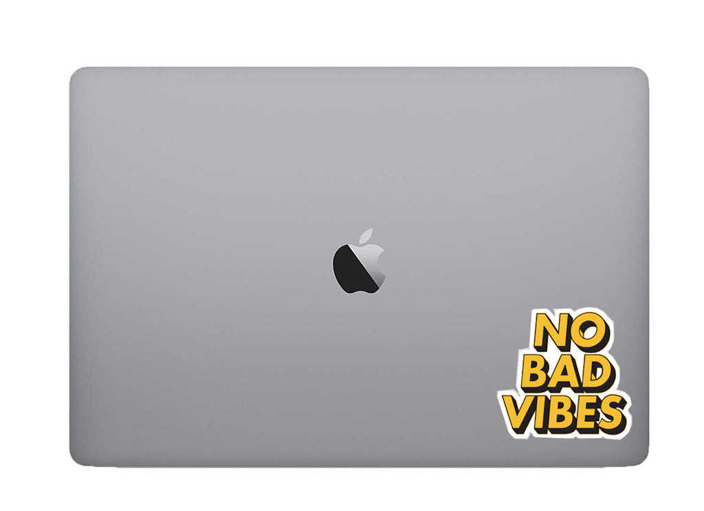 No bad vibes sticker