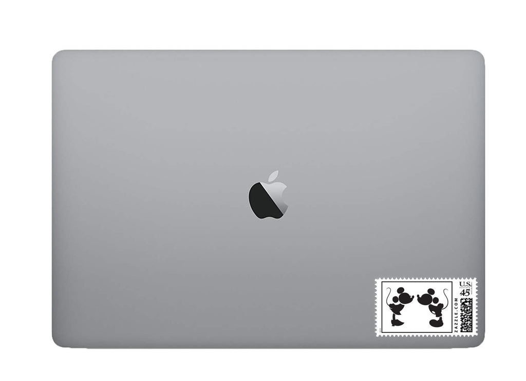 Mickey Mouse and Minnie Mouse sticker