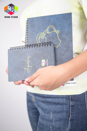 Aquarius zodiac signs Notebook