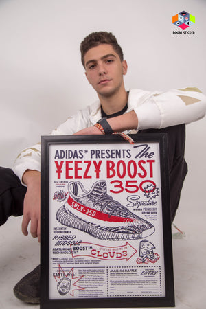 Adidas yeezy Poster