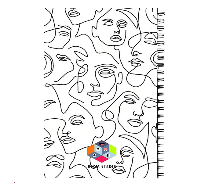 Don't just exist, live Notebook (white)