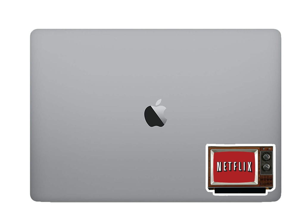 Netflix TV Sticker