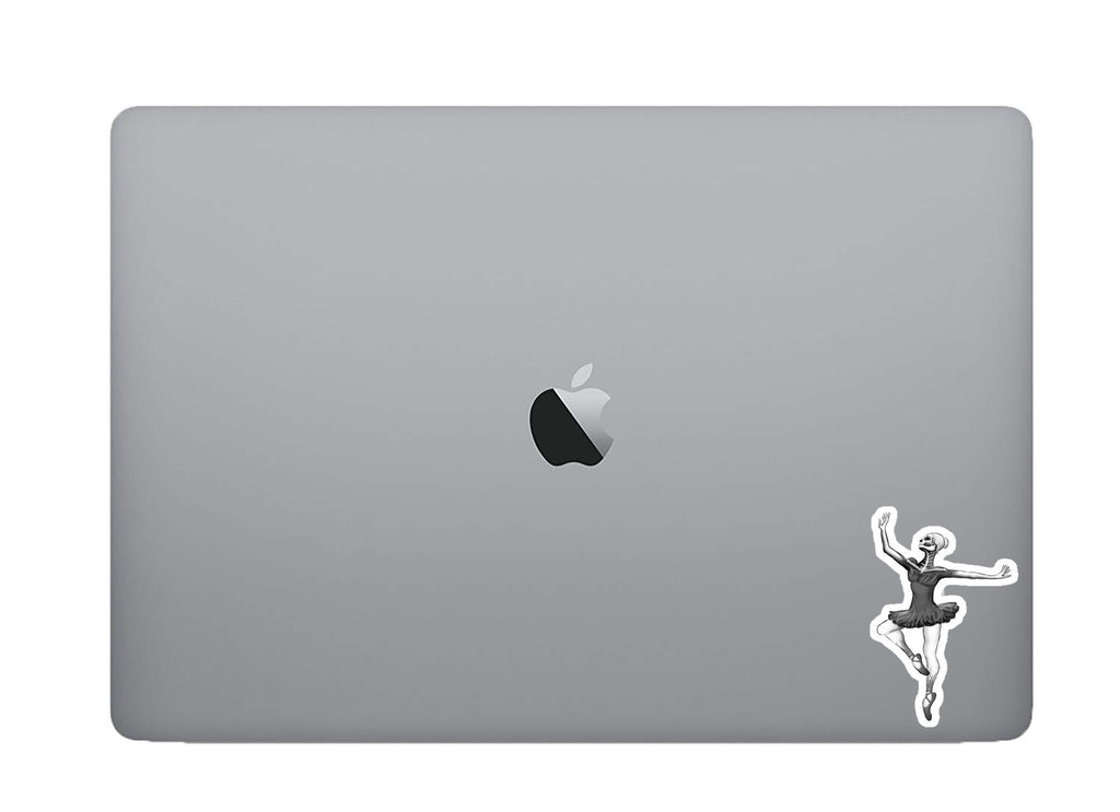 ballerina skull Sticker