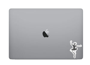 ballerina skull Sticker