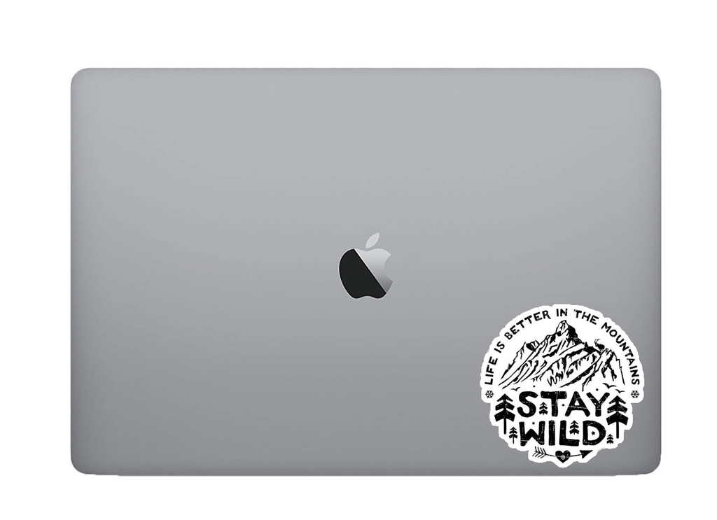 Stay wild Sticker