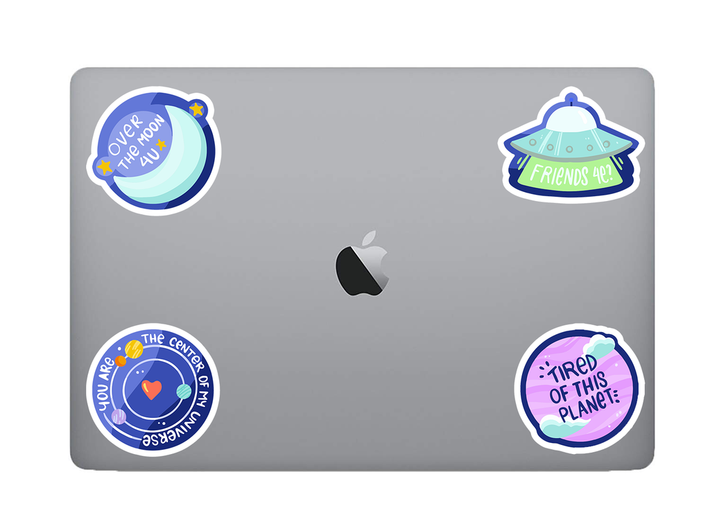 4 Space collection Sticker