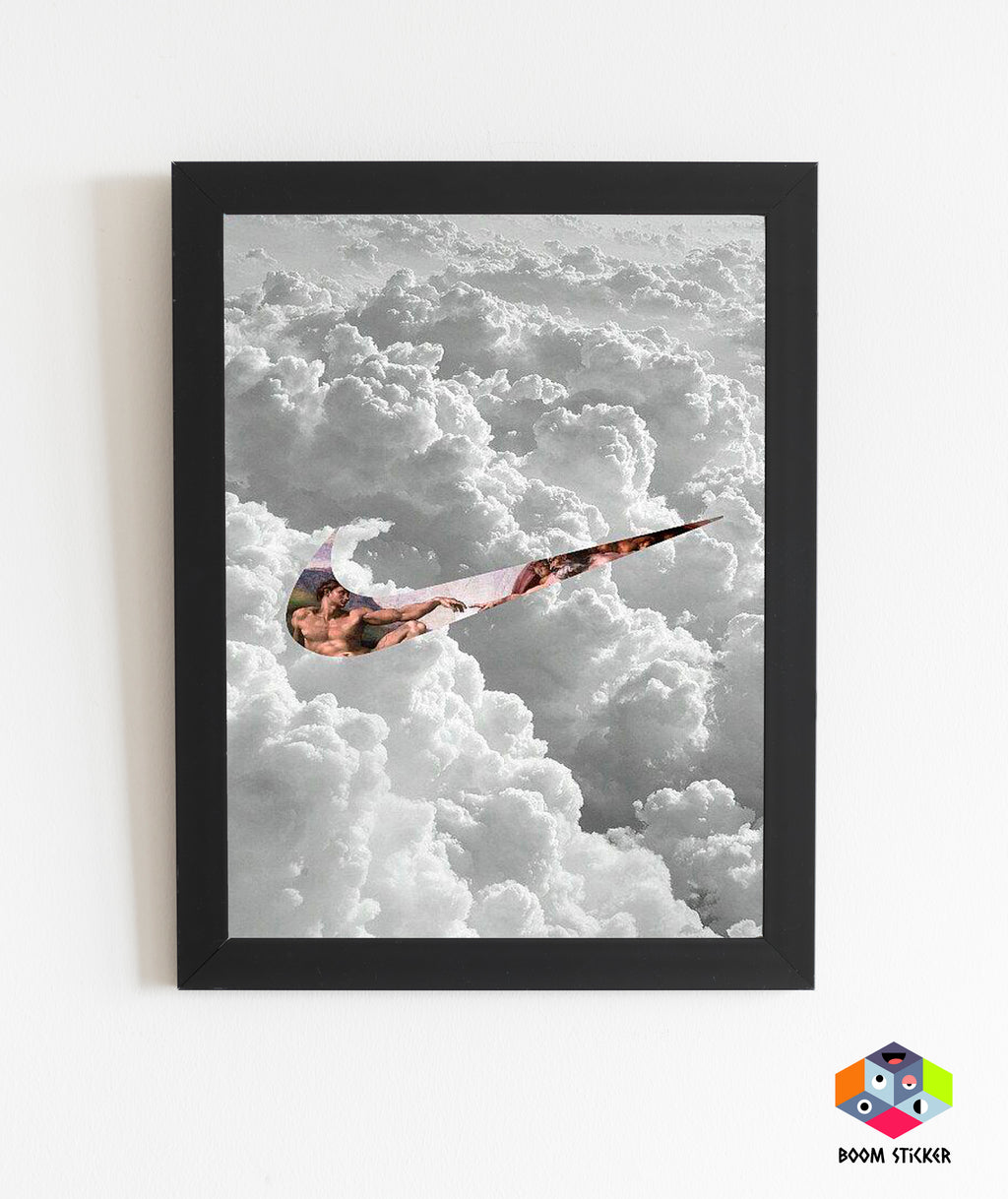 The Sistine Chapel ceiling’s x NIKE Poster