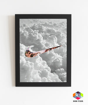 The Sistine Chapel ceiling’s x NIKE Poster