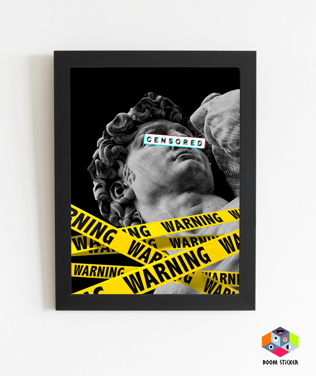 Warning Poster