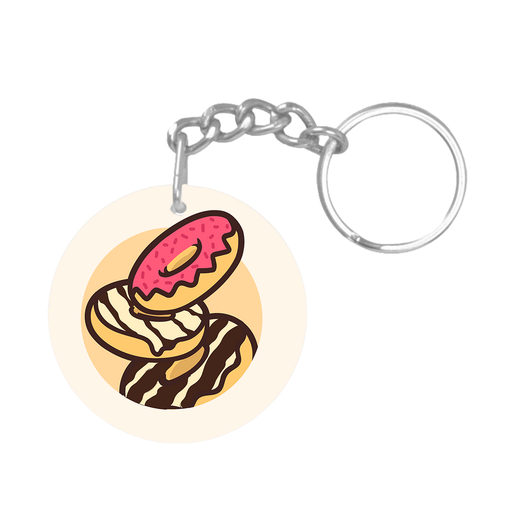 Donuts NFC keychain tag