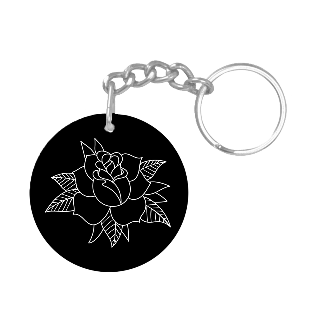 Flower NFC keychain tag