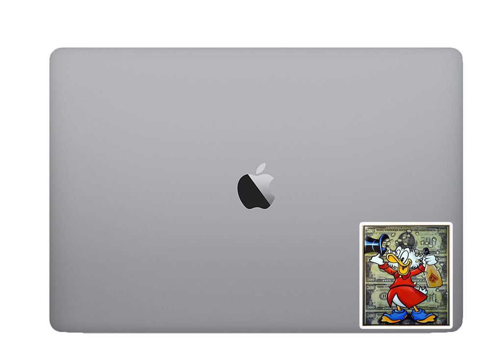 Scrooge McDuck sticker
