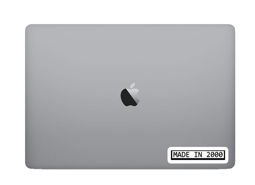 Made in 2000 sticker