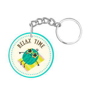 Relax time NFC keychain tag