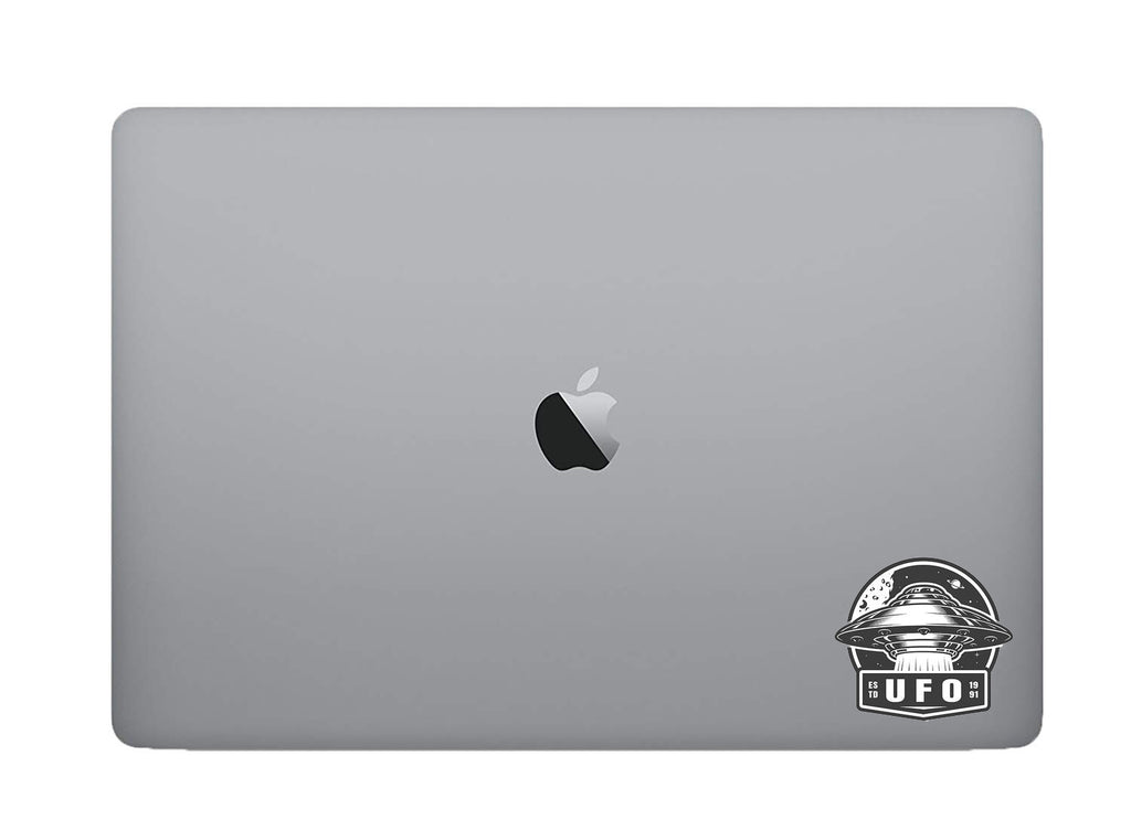 Alien ship sticker