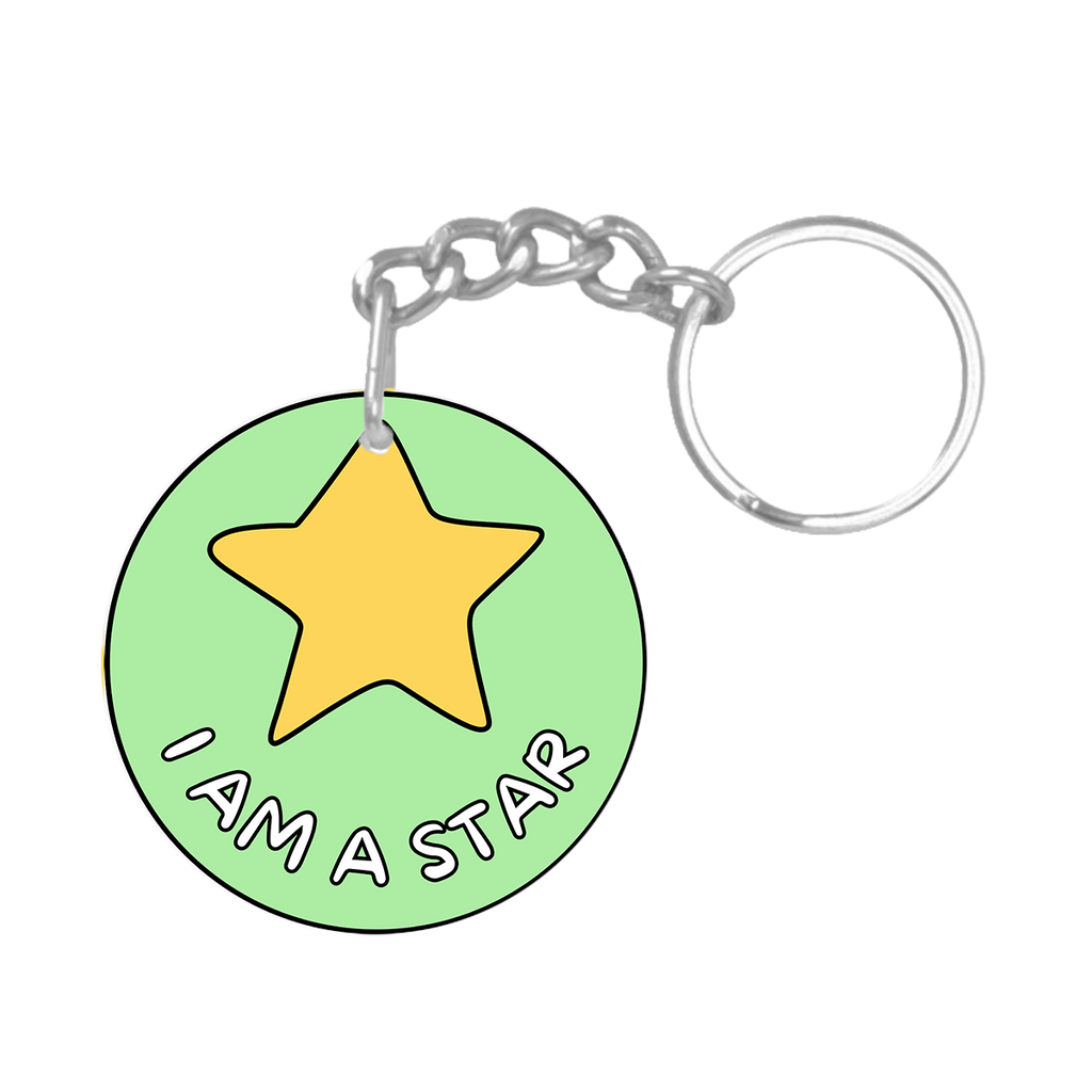 I am a star NFC keychain tag