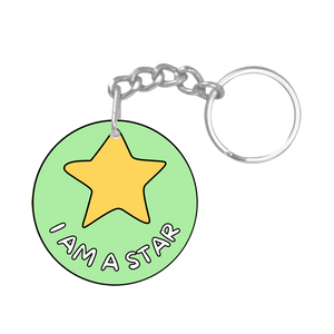 I am a star NFC keychain tag