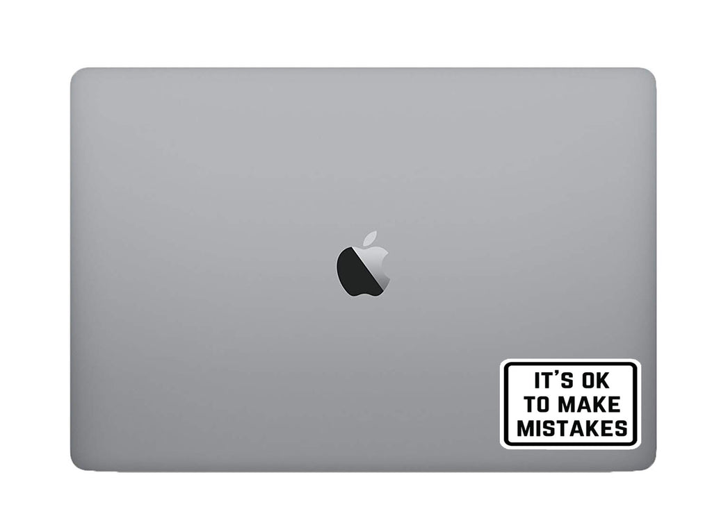 it's ok to make mistakes Sticker