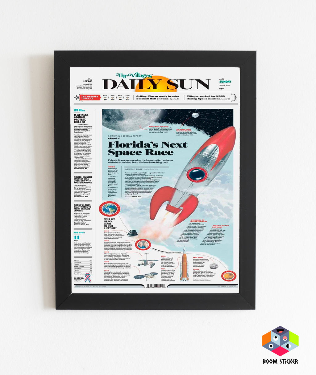 Daily sun Poster