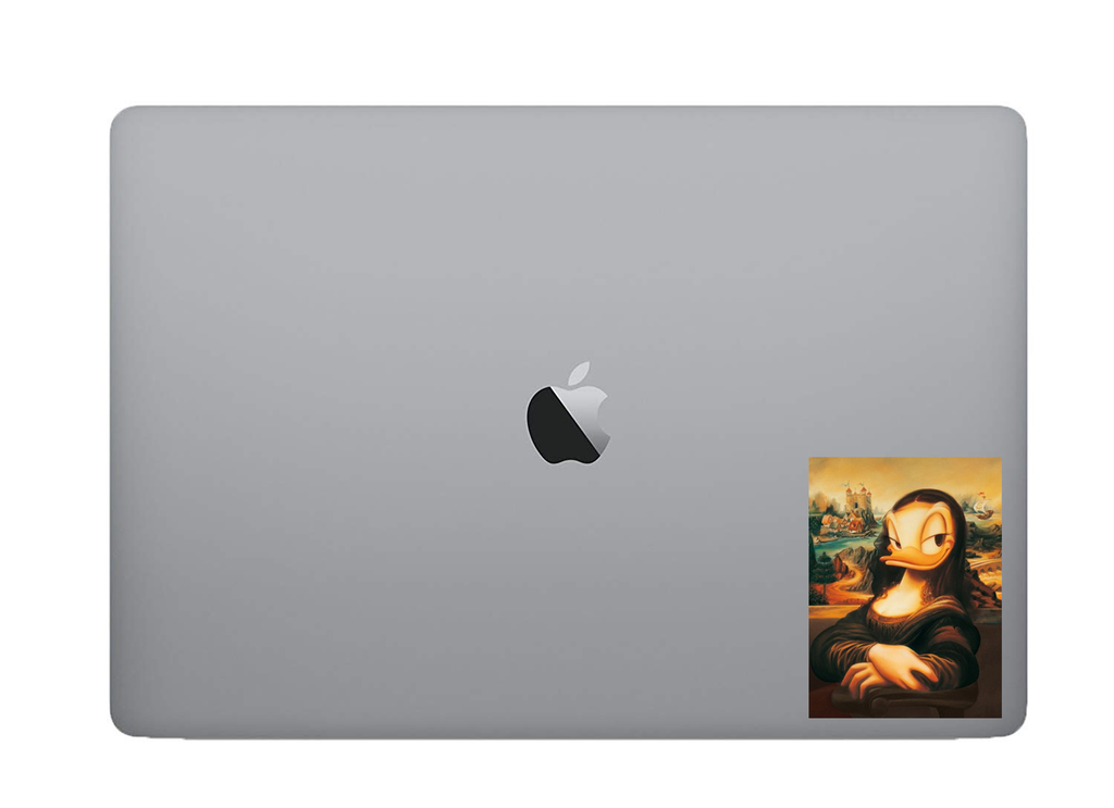 Mona Lisa x Daisy Duck Sticker